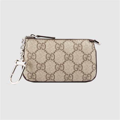 gucci linea a gg supreme bee key case|gucci encore keychain.